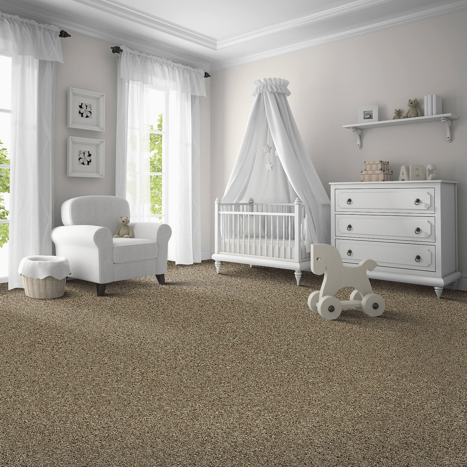 carpet in nursery | Dehart Tile