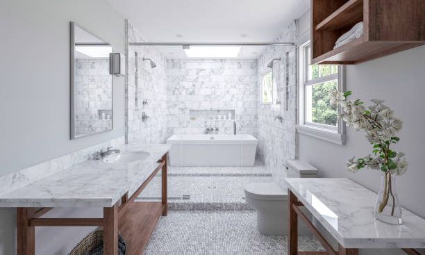 Bathroom natural Stone | Dehart Tile