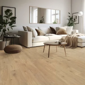 Living Room Laminate Flooring | Dehart Tile