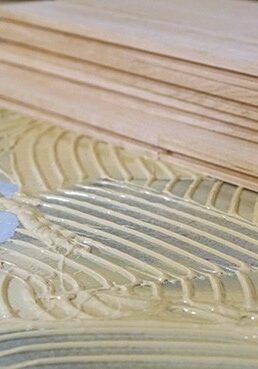 Аpplied adhesive for parquet | Dehart Tile